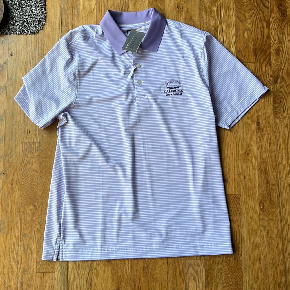 Mens short sleeve polo shirt